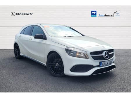 2018 Mercedes-Benz A Class A180 D AMG LINE *** Gloss Black AMG Alloys / De-chromed / Climate Control / Apple Carplay ***