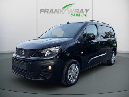 2021 Peugeot Partner 130 BHP ASPHALT L2 BLUE HDI 8 SPEED AUTOMATIC **NO VAT**MINT**
