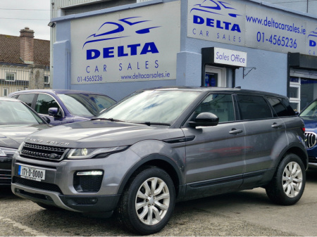 2017 Land Rover Range Rover Evoque SE TECH 2.0 TD4 150BHP MANUAL NCT 03/27 FINANCE AVAILABLE @ €72 PER WEEK 2 KEYS/ FULL LEATHER/ HEATED SEATS/ TOUCH SCREEN MEDIA/ SAT NAV/ BLUETOOTH/ PARKING SENSORS/ HISTORY CHECKED
