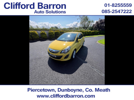 2014 Vauxhall Corsa New NCT! 1.4 I SRI AIR CONDITIONING 100PS 3DR