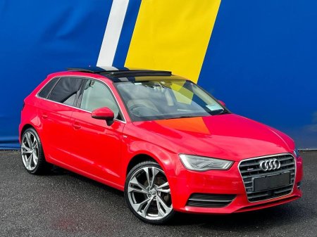 2015 Audi A3 S-LINE PACK 1.4 TFSI AUTO // SLIDING PAN ROOF // LEATHER POWERED HEATE SEATS // BANG & OLUFSEN SOUND