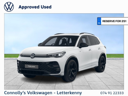 2025 Volkswagen Tiguan *From €500.33Per Month* Rline 75 2.0TDI 150HP D7F