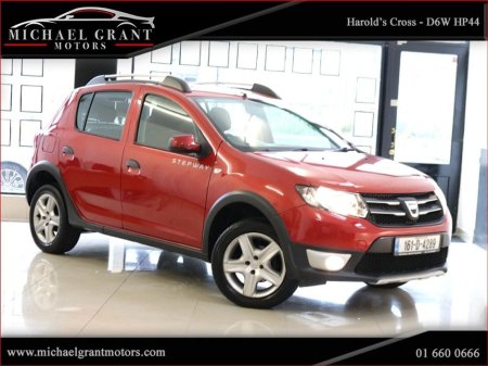 2016 Dacia Sandero Stepway 1.0 PETROL TCe90 SANDERO STEPWAY SIGNATURE / ONLY 73 KM / 2 OWNERS / IRISH CAR