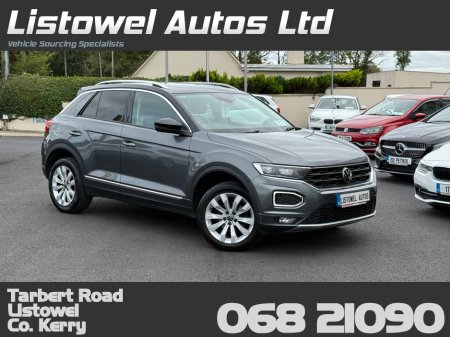 2021 Volkswagen T-Roc SPORT 1.5 TSI  150BHP * GLASS SUNROOF, VIRTUAL COCKPIT, REAR VIEW CAMERA, FRONT & REAR SENSORS, APPLE CARPLAY/ANDROID AUTO, ADAPTIVE CRUISE CONTROL, TOUCH SCREEN RADIO, AUTO HOLD HANDBRAKE*