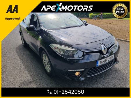 2014 Renault Fluence FINANCE ARRANGED * DYNAMIQUE 1.5 DCI * NEW NCT SEP-26 * IMMACULATE * TOP-SPEC * VERY RELIABLE * LOW TAX  * VERY CAREFUL OWNER * CARTELL HISTORY CHECKED * FULLY SERVICED * TRADE IN WELCOME 01-2542050