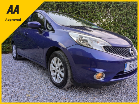 2016 Nissan Note 1.2 MANUAL SV E6 4DR PET €9,949