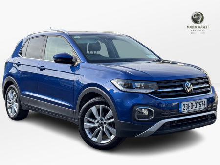 2023 Volkswagen T-Cross STYLE 1.0 TSI MANUAL 110BHP €25,450