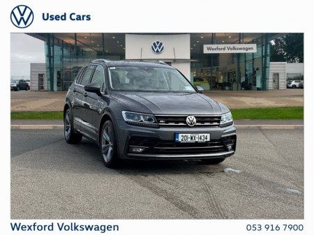 2020 Volkswagen Tiguan R-LINE 2.0TDI 150HP MANUAL