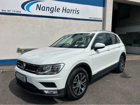 2017 Volkswagen Tiguan COMFORTLINE 2.0 TDI .  FINANCE AVAILABLE. TRADE IN WELCOME. www.nangleharris.ie. ALL CARS CHECKED WITH MOTORCHECK.IE CALL 01 5620011