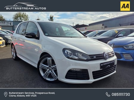 2013 Volkswagen Golf R 2.0 DSG AUTO IN WHITE/BLACK LEATHER 81K KMS
