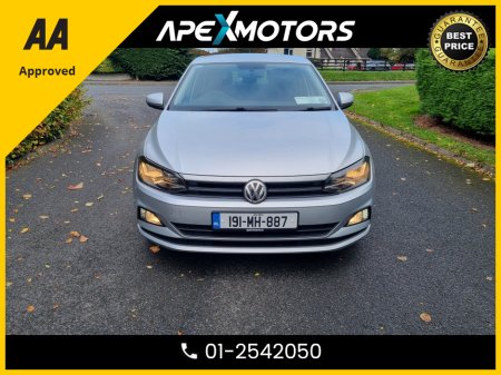 2019 Volkswagen Polo FINANCE ARRANGED * NEW MODEL  * MANUAL * IRISH CAR * TRENDLINE 1.0 65HP 5DR * NEW NCT JAN-27 * LOW TAX FEB-26 * IMMACULATE * STAMPED SERVICE HISTORY * AA APPROVED * 101 SAFETY CHECKLIST * TOP-SPEC 5DR €13,749