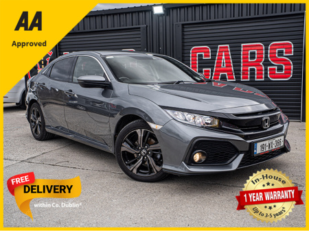 2019 Honda Civic 2019 Civic 1.0 Smart Plus/High spec/1yr warranty €18,888