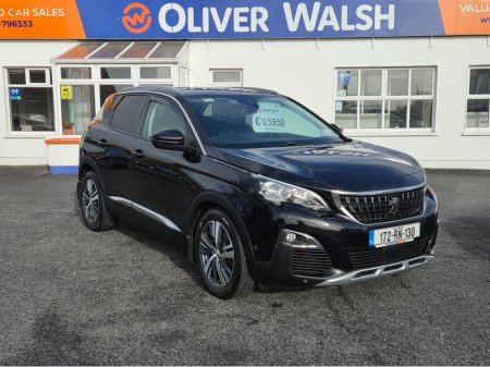 2017 Peugeot 3008 ALLURE 1.6 BLUE HDI 120 4 4DR €14,950