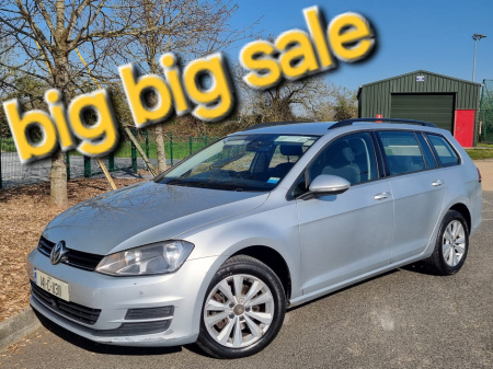 2014 Volkswagen Golf 2014 VOLKSWAGEN GOLF ESTATE NCT'D DIESEL    €5,990