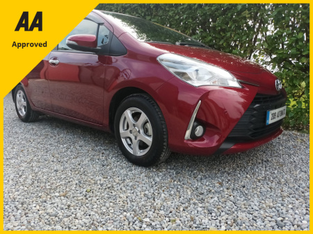 2019 Toyota Yaris 1.3 4 CYLINDER AUTOMATIC 4 NEW TYRES 2 YEARS NCT ONE YEAR ROAD TAX KEYLESS ENTRY FACTORY IMMOBILISER STOP START TECHNOLOGY TOYOTA SAFETY SENSE LARGE TOUCH SCREEN MULTI MEDIA SYSTEM REVERSE CAMERA