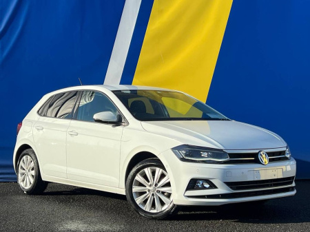 2018 Volkswagen Polo HIGHLINE 1.0 TSI AUTO // FULL SERVICE HISTORY // 360 SURROUND PARKING SENSORS // APPLE CARPLAY/ANDROID AUTO €16,900