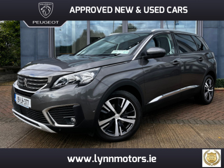 2019 Peugeot 5008 ALLURE 1.2 130 7 SEATER WITH 3 ISOFIX POINTS *OWN THIS CAR FROM JUST €99 PER WEEK* €26,500