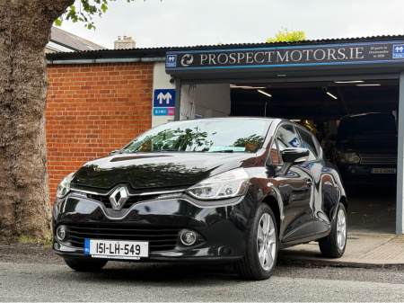 2015 Renault Clio 1.2 Dynamique Nav, New Nct 05/2026, New Timing Belt, Parking Sensors, Bluetooth, Cruise Control, Alloys, A/C, Ideal Starter Car, Finance Available, Service & Warranty Included, SIMI Dealer, €8,950