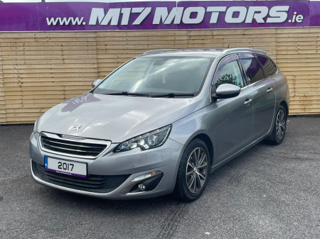 2017 Peugeot 308 1.6 BLUE HDI 120bhp ALLURE €13,950