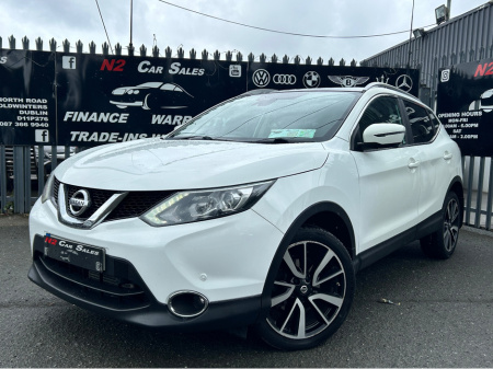 2016 Nissan Qashqai 1.6 DSL SVE CVT LEATHER + GLASS ROYALE €15,950