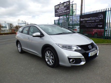 2015 Honda Civic 1.6 I-DTEC SPORT ESTATE // LOW MILEAGE // GREAT DOCUMENTED SERVICE HISTORY // 11/25 NCT // REVERSE CAMERA, CRUISE AND ALLOY WHEELS //