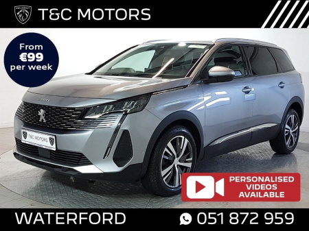 2023 Peugeot 5008 Automatic Allure Diesel 130BHP, Front & Rear Sensors, Reversing Camera, Sat Nav, Dual Zone Climate Control