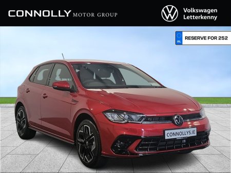 2025 Volkswagen Polo R-Line 75 1.0 TSI 95HP M6F From €316pm*