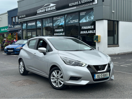 2019 Nissan Micra 1.0 SV 195 4DR €10,950
