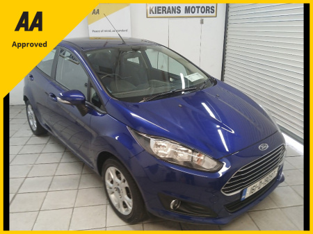 2016 Ford Fiesta 1.25 ZETEC  5  DR : ONLY 65000 KMS : FINANCE ARRANGED : €11,500
