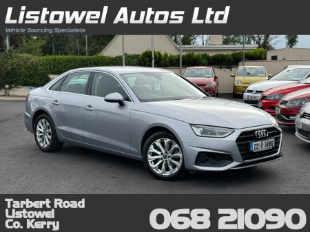 2022 Audi A4 2.0 TDI 35 TECHNIK 163PS 4DR * REAR VIEW CAMERA, HEATED SEATS, VIRTUAL COCKPIT, DUAL ZONE CLIMATE CONTROL, PADDLE SHIFTS, APPLE CARPLAY/ANDROID AUTO, SATELLITE NAVIGATION, ADAPTIVE CRUISE CONTROL*