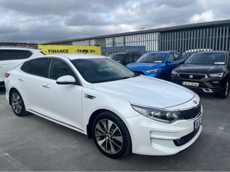 2016 Kia Optima 1.7 CRDI 3 ISG 141PS 4DR Finance Available own this car from €54 per week €13,499