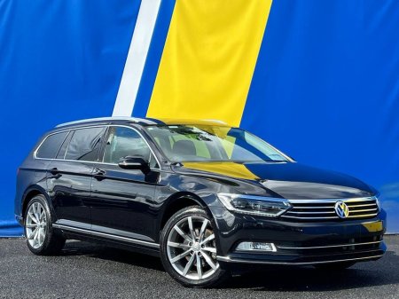 2018 Volkswagen Passat HIGHLINE VARIANT 2.0 TDI AUTO // HEATED & COOLED LEATHER SEATS // DRIVER MASSAGE SEATS // REVERSE CAMERA WITH TOP-DOWN VIEW