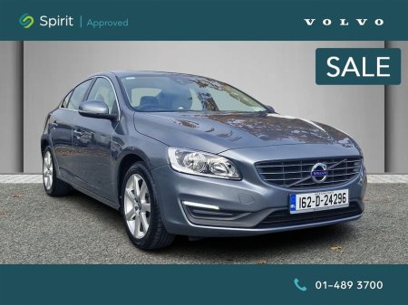 2016 Volvo S60 T3 (152hp) Petrol, Automatic, Low Mileage, Full Leather, Heated Seats, Climate Control, Cruise Control, Bluetooth, Split Folding Rear Seats, Rear Park Sensors, Alarm