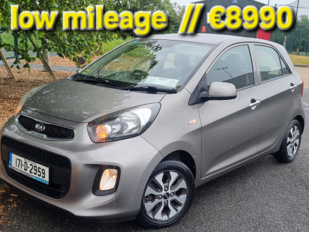 2017 Kia Picanto 2017 KIA PICANTO 1.0L NCT&TAXED €8,990