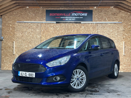 2016 Ford S-Max 2.0 TDCI ZETEC 120PS 5DR €10,950