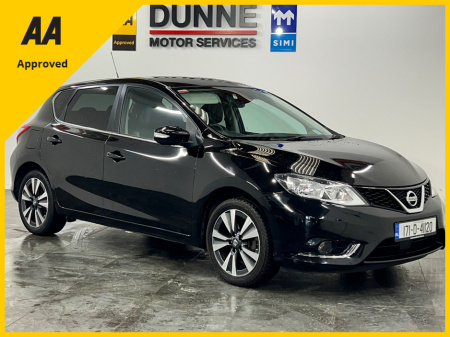 2017 Nissan Pulsar LOW KMS*1.2 SV EXECUTIVE*SAT NAV*NCT*TWO KEYS*12 MONTH WARRANTY*FINANCE AVAILABLE* €12,499
