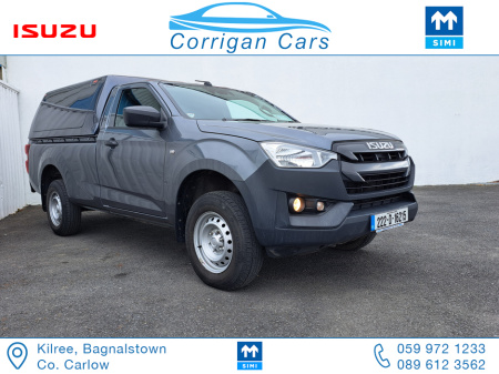 2022 Isuzu D-MAX NEW MODEL-SINGLE CAB-CANOPY-PRICE INCLS VAT €28,995