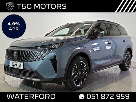 2025 Peugeot 5008 Ex Demo - Allure Hybrid - Front & Rear Sensors, Reversing Camera, Wireless Apple Carplay & Android Auto, Auto Lights & Wipers, Adaptive Cruise Control