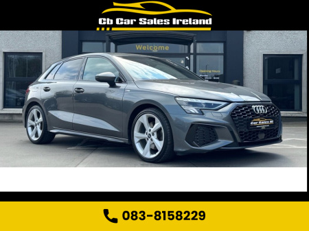 2021 Audi A3 2.0 TDI 35 S line Sportback 5dr Diesel S Tronic 18'' ALLOY WHEELS, VIRTUAL COCKPIT, FULL LEATHER INTERIOR