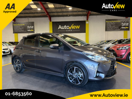 2017 Toyota Yaris /Vitz 1.5 Self-Charging Hybrid Automatic,  AA APPROVED // FINANCE & NATIONWIDE DELIVERY AVAILABLE // SIMI DEALER €13,495