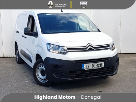 2022 Citroen Berlingo BERLINGO X BLUEHDI 100 LWB EU6