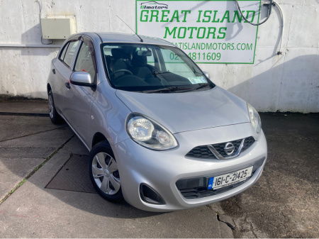 2016 Nissan March 1.2i Petrol Automatic €9,250