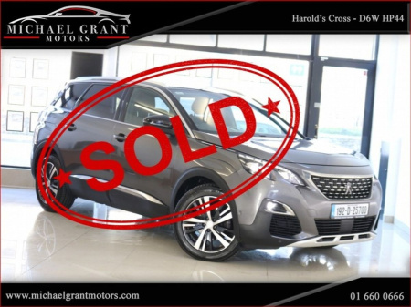 2019 Peugeot 5008 GT LINE 1.5 HDi 7 SEATER / ONLY 104KM / HIGHEST SPEC €27,750
