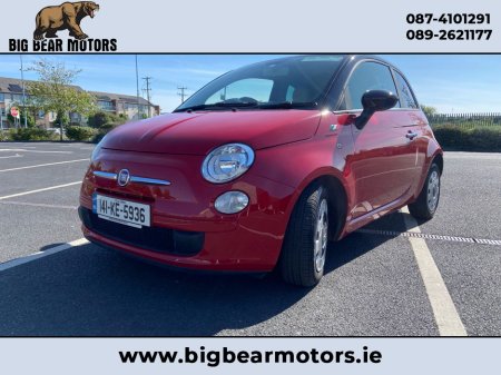 2014 Fiat 500 900cc Auto // Two Tone Red With Black Roof