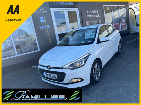 2017 Hyundai i20 1.4 DELUXE 5DR AUTO Low Mileage 12 Month Warranty €12,950
