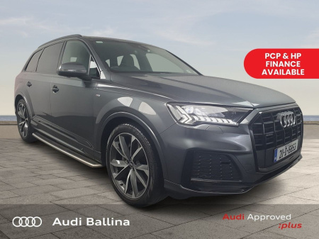 2021 Audi Q7 S Line BLK ED UPGRADED SEATS*SIDE SKIRTS* €76,950