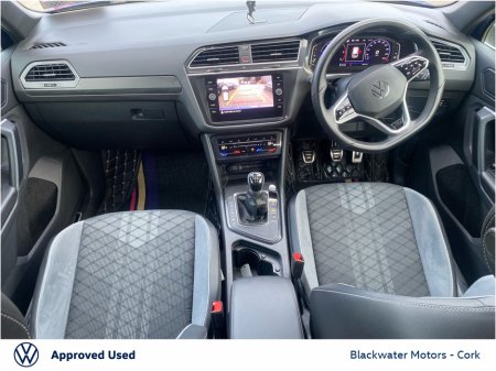 2022 Volkswagen Tiguan 2.0TDI 150BHP R-LINE WITH REAR VIEW CAMERA €40,995