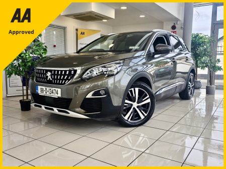 2018 Peugeot 3008 ALLURE AUTOMATIC LEATHER CAMERAS HUGE SPEC 12MONTHS WARRANTY €20,900