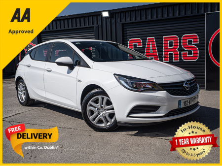 2016 Opel Astra 162 Opel Astra 1.6cdti/FSH/IRISH/1YR warranty €9,888