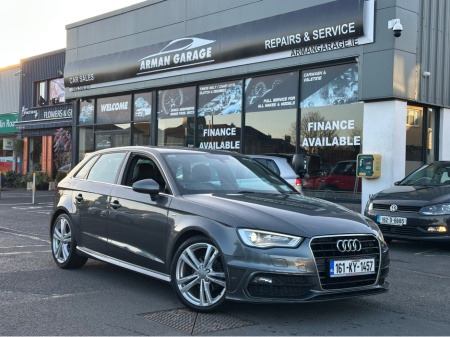 2016 Audi A3 SPORTBACK 1.6 TDI 110 S LINE 4DR